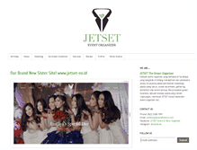Tablet Screenshot of jetset-eo.com